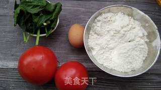 挤挤番茄面的做法步骤：1