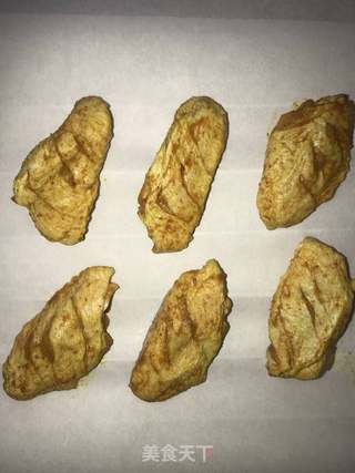 烤咖喱鸡翅的做法步骤:4