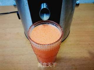 苹果胡萝卜果蔬汁的做法步骤:6
