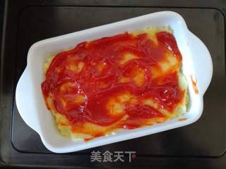 土豆泥披萨的做法步骤:3