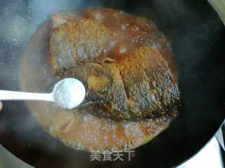 红烧鲤鱼的做法步骤:13