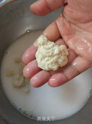 东北口味凉皮(洗面法面皮)的做法步骤:2