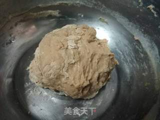 熊猫紫薯包的做法步骤:4