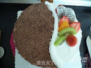 生日蛋糕的做法步骤:18