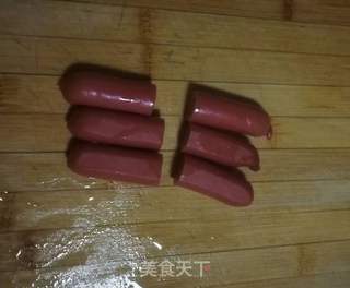 章鱼香肠的做法步骤:2