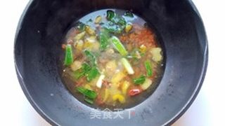 酸汤肥牛的做法步骤:6