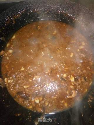 香菇牛肉酱的做法步骤:11