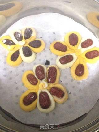 红枣馒头花的做法步骤：9