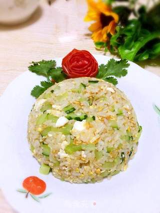 创意炒饭的做法步骤:8