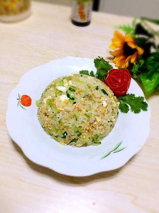 创意炒饭的做法步骤:9