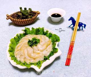 鸟贝刺身#凉拌菜#的做法步骤:6
