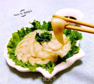 鸟贝刺身#凉拌菜#的做法步骤:7