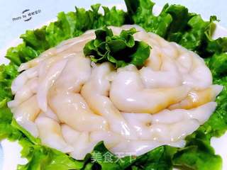 鸟贝刺身#凉拌菜#的做法步骤:9