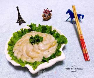 鸟贝刺身#凉拌菜#的做法步骤:12