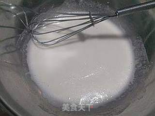 基础戚风蛋糕(8寸)的做法步骤:3