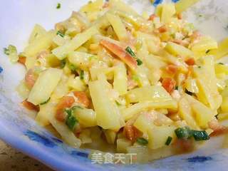 #春日美食#海藻肉末土豆心的做法步骤:11