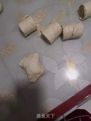 发面五香千层饼~无油烙制的做法步骤:9