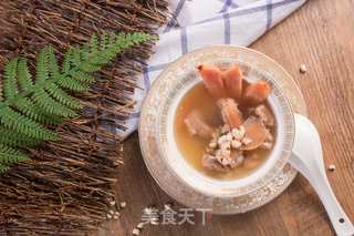 【小森妈妈菜谱】春季祛湿—鲜土茯苓薏米芡实煲排骨的做法步骤:14