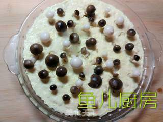 鸡蛋豆腐双菇羹──“鱼儿厨房”私房菜的做法步骤：11