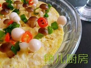 鸡蛋豆腐双菇羹──“鱼儿厨房”私房菜的做法步骤:15