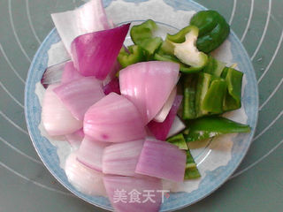 黑椒牛柳披萨的做法步骤:10