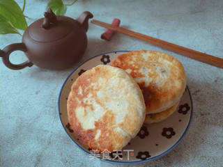 酸菜发面饼的做法步骤:17