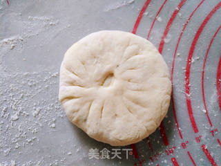 酸菜发面饼的做法步骤:11