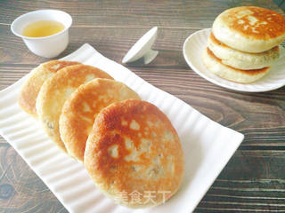 酸菜发面饼的做法步骤:16