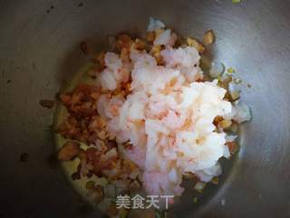 磷虾荠菜馄饨的做法步骤:4