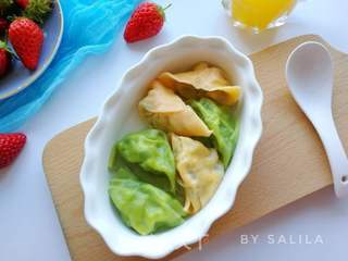 磷虾荠菜馄饨的做法步骤:11