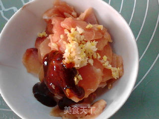 黑椒鸡肉焖红米饭的做法步骤:5