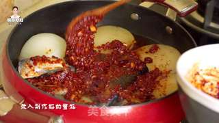 韩式辣炖鲅鱼的做法步骤:17