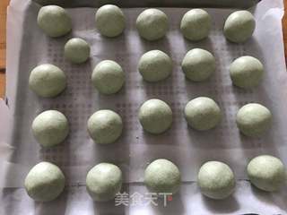 豪华版【香肠蛋黄青团】的做法步骤:13