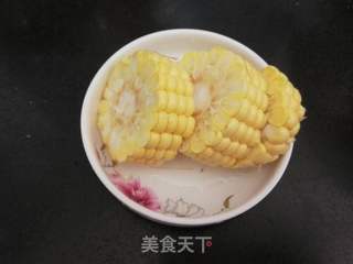 玉米虫草海参汤的做法步骤:4