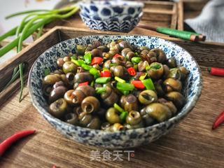 酱爆螺蛳的做法步骤:12