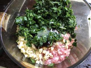 草头笋肉馄饨#春季野菜#的做法步骤:7