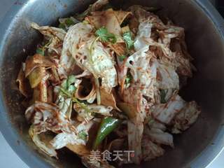 农家手撕大拌菜的做法步骤:11