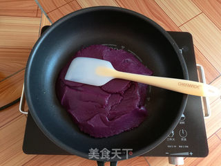 奶香紫薯泥的做法步骤:11
