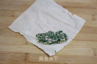 #春季野菜#——荠菜春卷的做法步骤:8