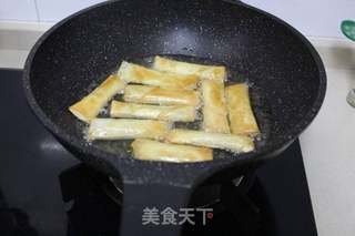 #春季野菜#——荠菜春卷的做法步骤:14