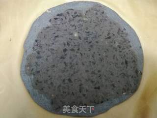 黑米面豆沙发糕的做法步骤:9
