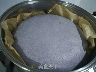 黑米面豆沙发糕的做法步骤:14