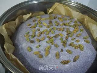 黑米面豆沙发糕的做法步骤:15