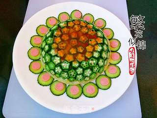 繁花似锦的做法步骤:6