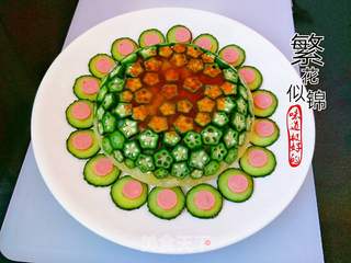 繁花似锦的做法步骤:7