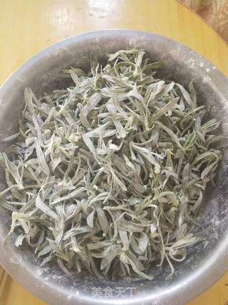 春季野菜:蒸面条菜的做法步骤:2