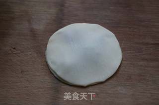 饺子皮葱油饼的做法步骤:4