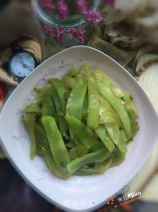 蚝油笋片的做法步骤:8