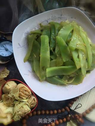 蚝油笋片的做法步骤:9