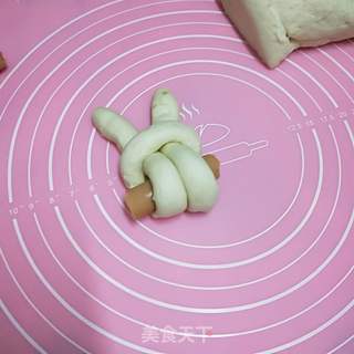小兔子馒头的做法步骤:9